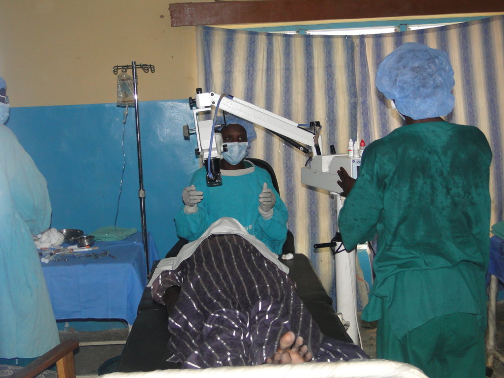 Cataract surgery for 250 disadvantaged Nigerians