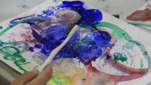 Child's impression of the tsunami