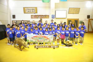 Group photo at the 2017 camp
