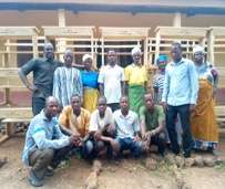 PTA & SMC Members with donated furniture