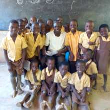 Head Teacher and Newly enrolled pupils