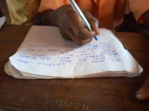 Improved handwriting of Wasaak