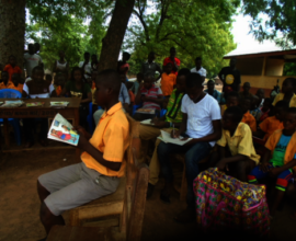 Bitignan in a reading competition