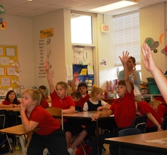 Students are eager to showcase their knowledge!
