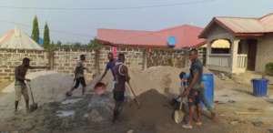 Making bricks for our state of the art building