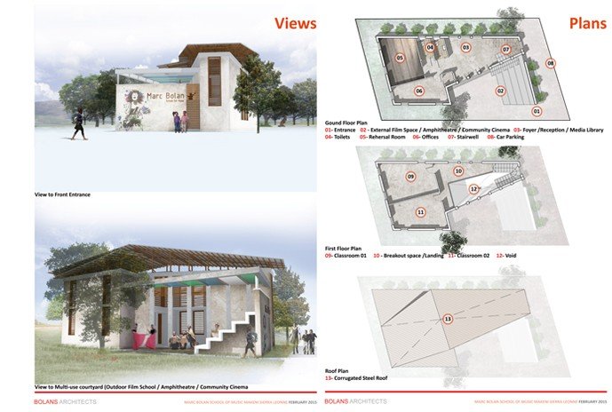 The Marc Bolan School of Music&Film - Sierra Leone