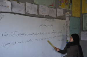 Literacy class in Kabul