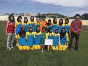 Girls soccer team
