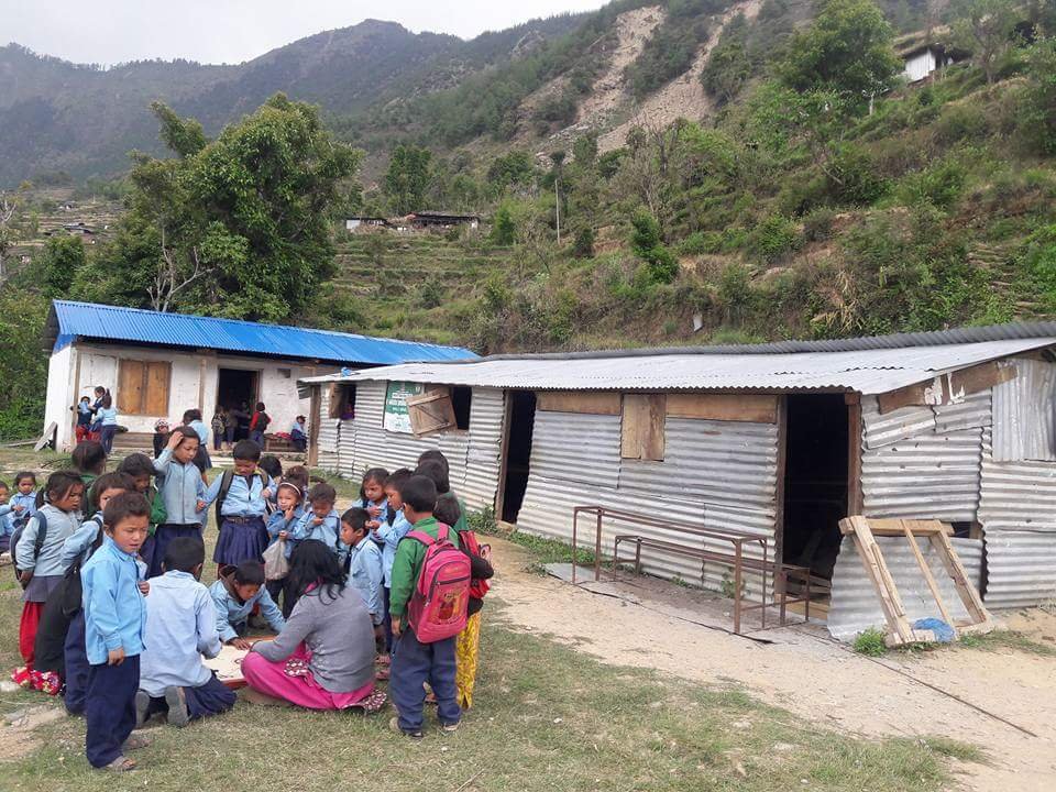 Provide Computer Material for School in Dolkha