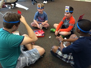 Hedbanz with Counselors