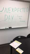 Unexpected Day!