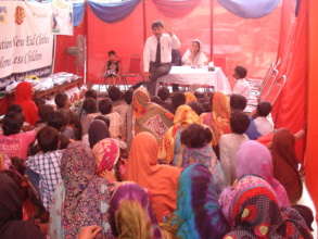 awareness session to mothers and children