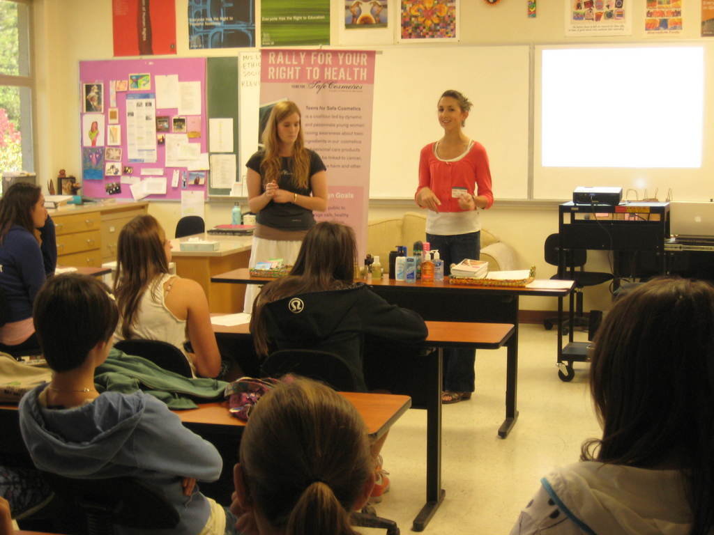 Environmental and advocacy education for teens