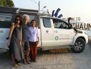 Mobile Clinic arrival in Kawthaung