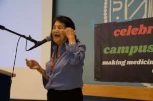 Dolores Huerta during her keynote