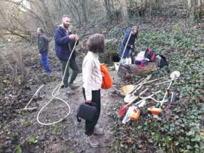 First portion of volunteers
