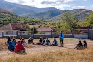 Open air lectures as part of Baba Residence 2021