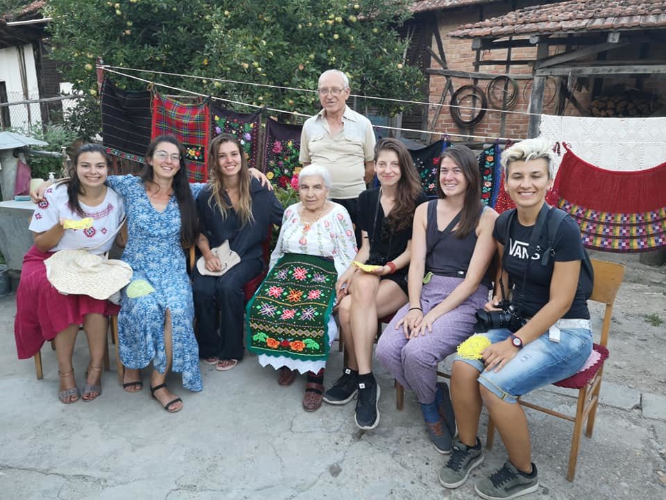 Residents and granny Tsveta