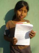 Thxs for believing I could learn to read & write!