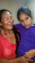 Karla's mom brings her for speech therapy