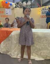 Yara shares a poem, after months of speech therapy