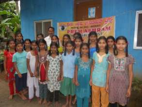 Poor girls who lived in our hostel in FY 14-15