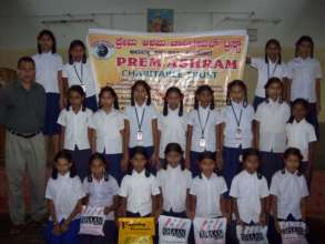 Poor girls that lived in our hostel in FY 12-13
