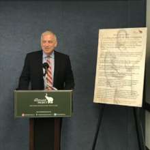 Joe Trippi at press conference