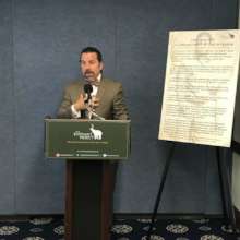Adam Roberts at our press conference