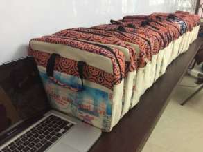 CONFERENCE BAGS MADE FROM RECYCLED PLASTIC