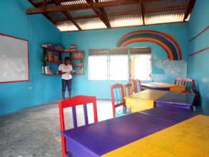 Library for the Dumpong Basic School in progress