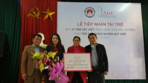 The ceremony in Quy Hop district
