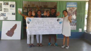 Campaign against gender-based violence in Atauro