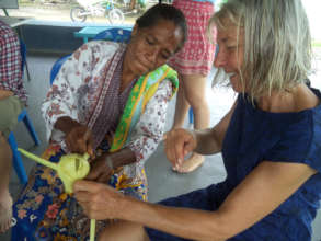 Learning how to make a Katupa