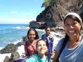 Walking to the Makili community