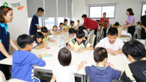 Making paper lanterns