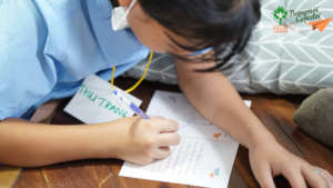 Writing "Letter to the future"