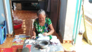 Ph's grandmother daily work