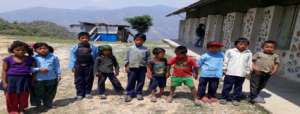 Chepang children from Manahara, Makwanpur