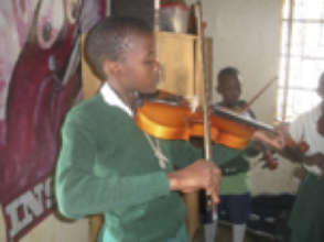 A student at St Mary Kevin School