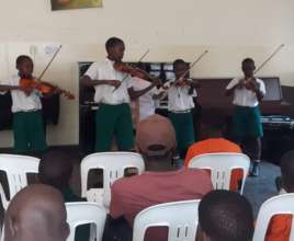 St Mary Kevin Students in concert