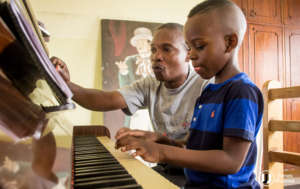 Teaching piano