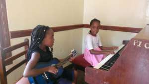 Piano and guitar duet