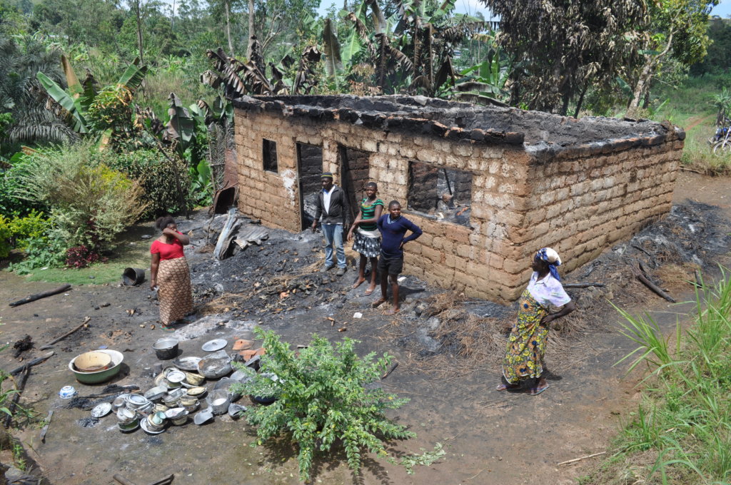 provide shelter to victims of fire disaster in Wum