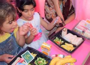 Lunch on the Hope Bus