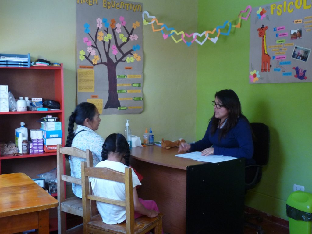 Change mindset of a physically disabled child Peru