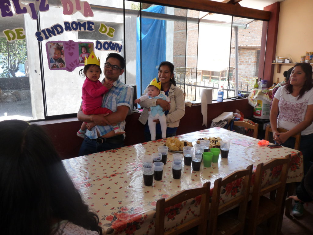 Change mindset of a physically disabled child Peru
