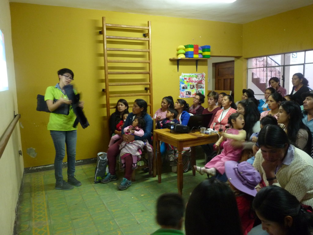 Change mindset of a physically disabled child Peru