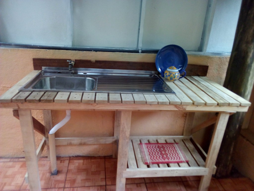 A prototype of melina wood of smaller dimensions