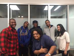 Young fathers train participants on child support